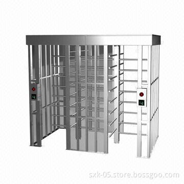 Turnstiles with 600mm pole length and 24V DC drive unit